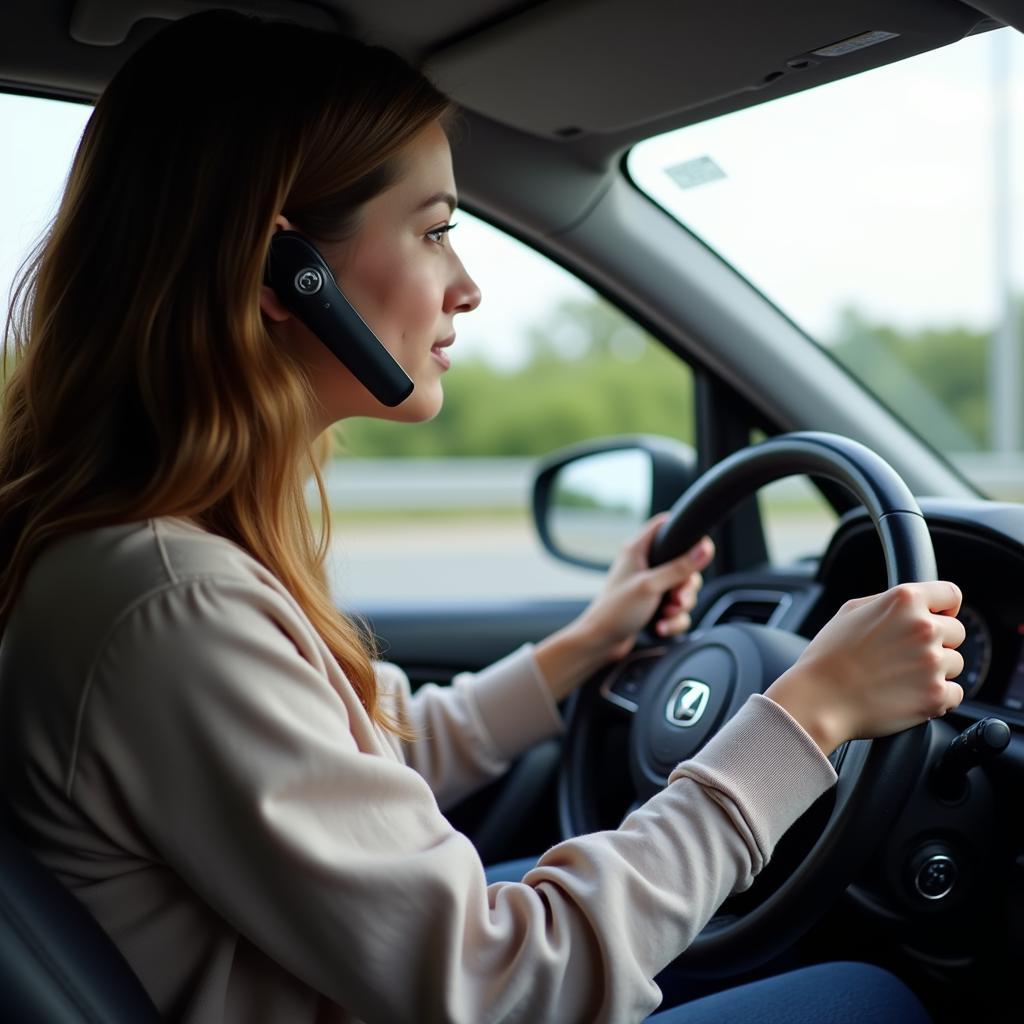 Using Bluetooth Safely While Driving