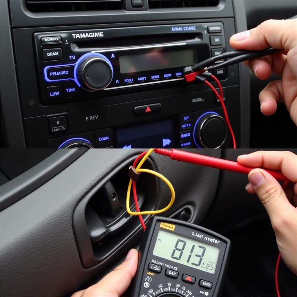 Using a Multimeter to Test Car Radio Wiring