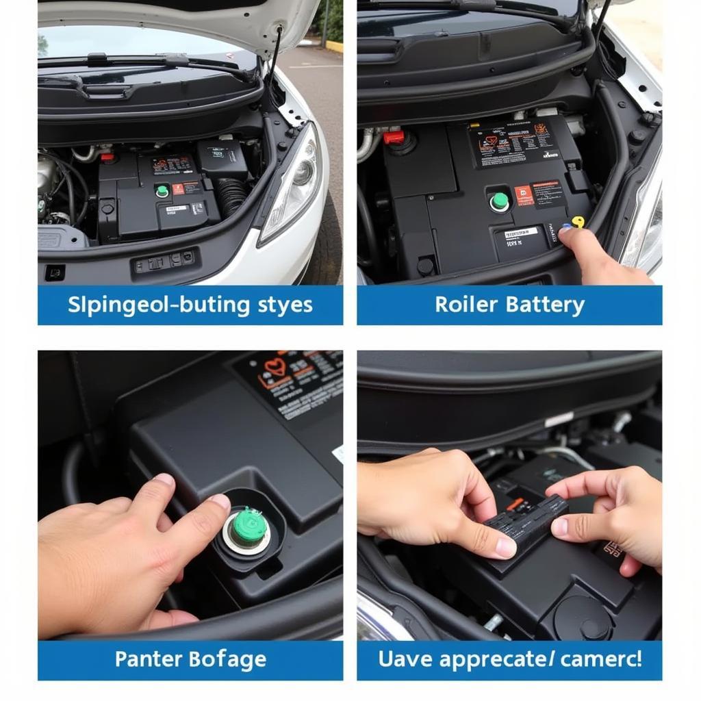 Replacing the Battery in a Vauxhall Zafira