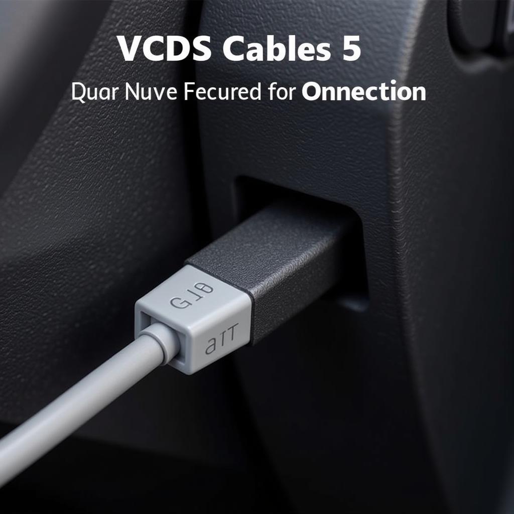 VCDS Cable Connection to OBD Port