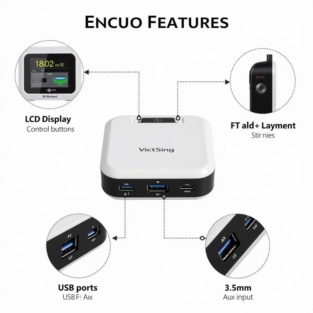 VictSing FM Transmitter Features