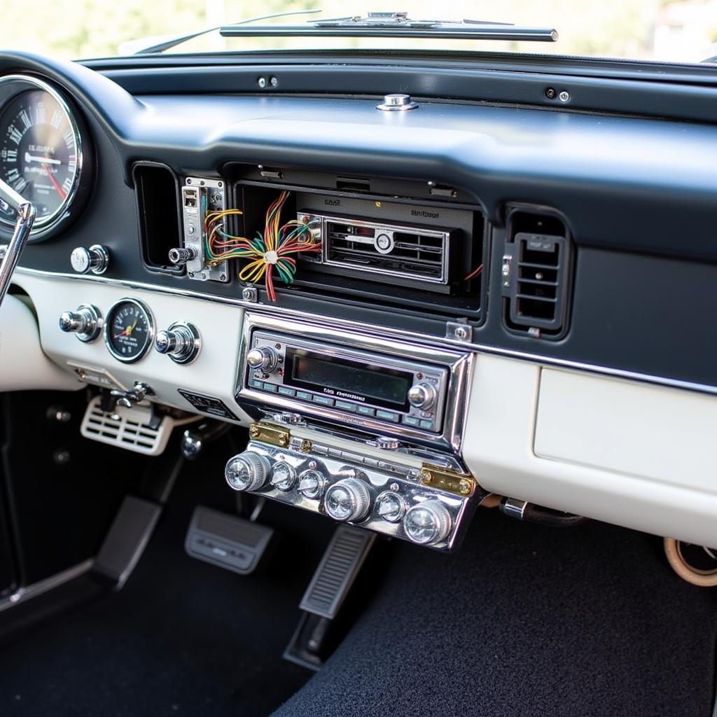 Installing a Vintage Car Stereo with HD Radio and Bluetooth