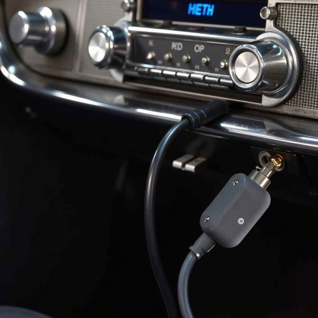 Vintage Radio Bluetooth Adapter Installation