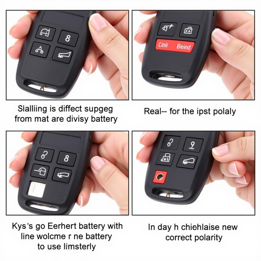 Replacing the Battery in a VW Key Fob