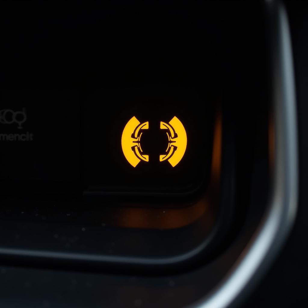 VW Tiguan Brake Pad Warning Light Illuminated on Dashboard