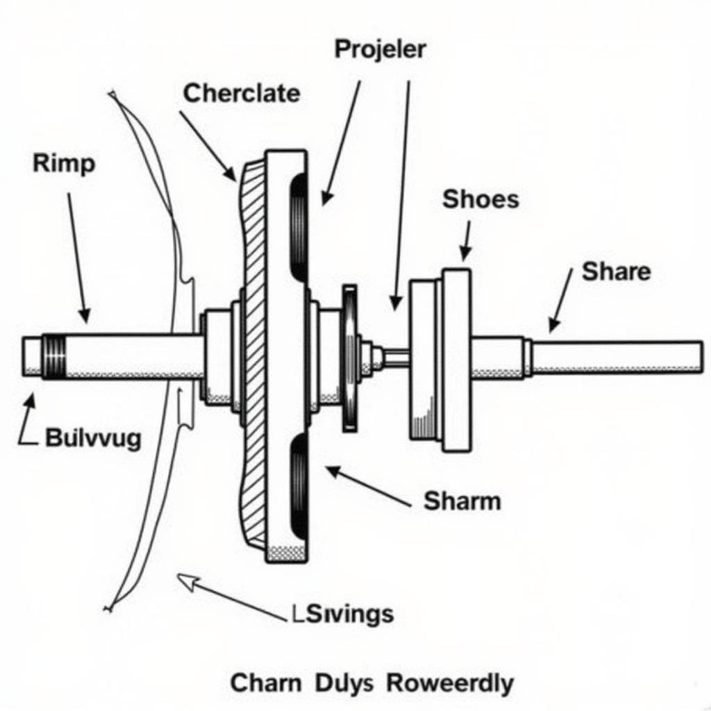 Warner Electric Centrifugal Brake Components Diagram