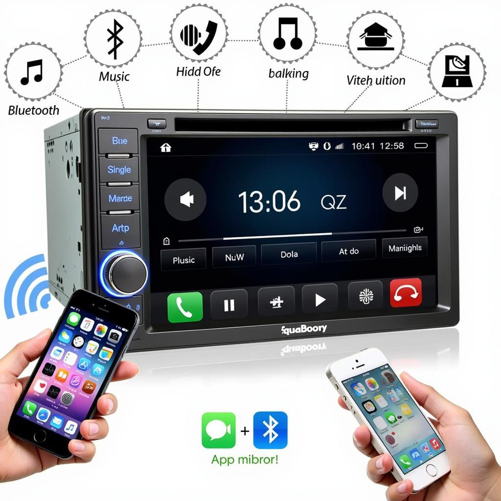 Wifi and Bluetooth Car Radio Features