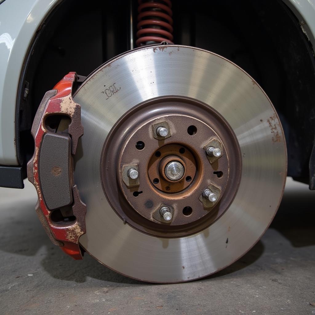 Worn Brake Pads and Flickering Brake Light