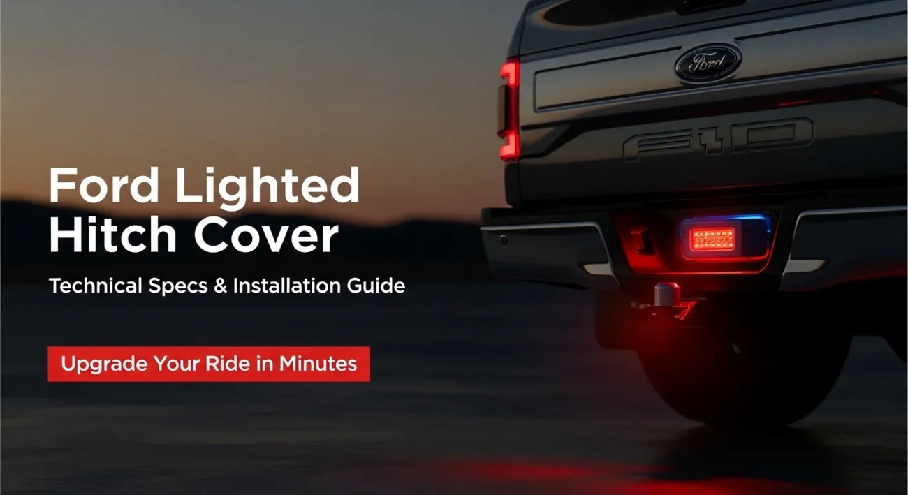 Ford Lighted Hitch Cover