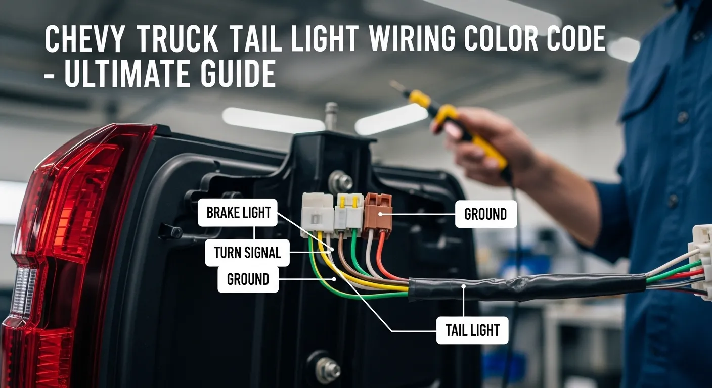 Chevy Truck Tail Light Wiring Color Code The Ultimate  Guide.