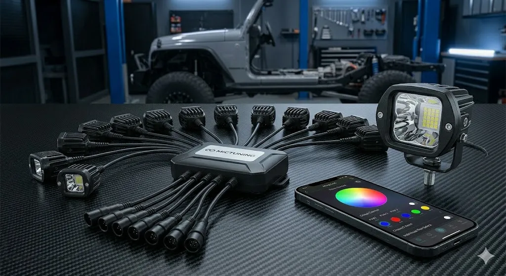 Complete Guide to Mictuning Rock Lights Features & Installation