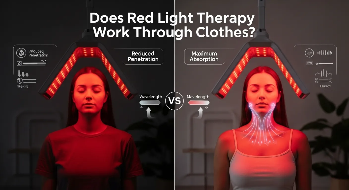 Does Red Light Therapy Work through Clothes? The Ultimate  Efficacy Guide.