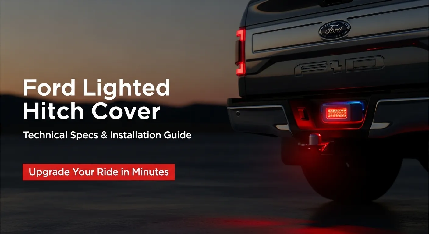 Ford Lighted Hitch Cover: 002317R01 Technical Specs and Installation Guide