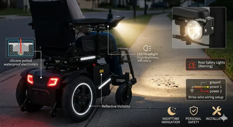 Illuminating Mobility: The Essential Guide to Electric Wheelchair Lights.