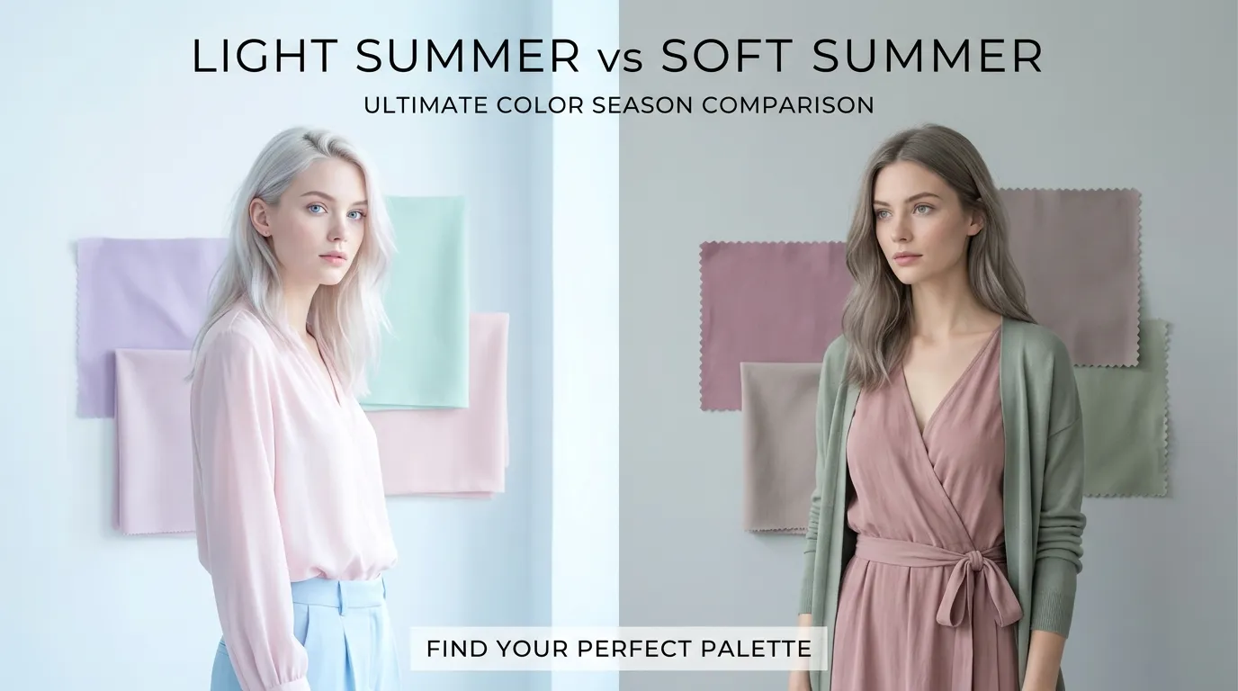 Light Summer vs. Soft Summer: Ultimate Comparison of 