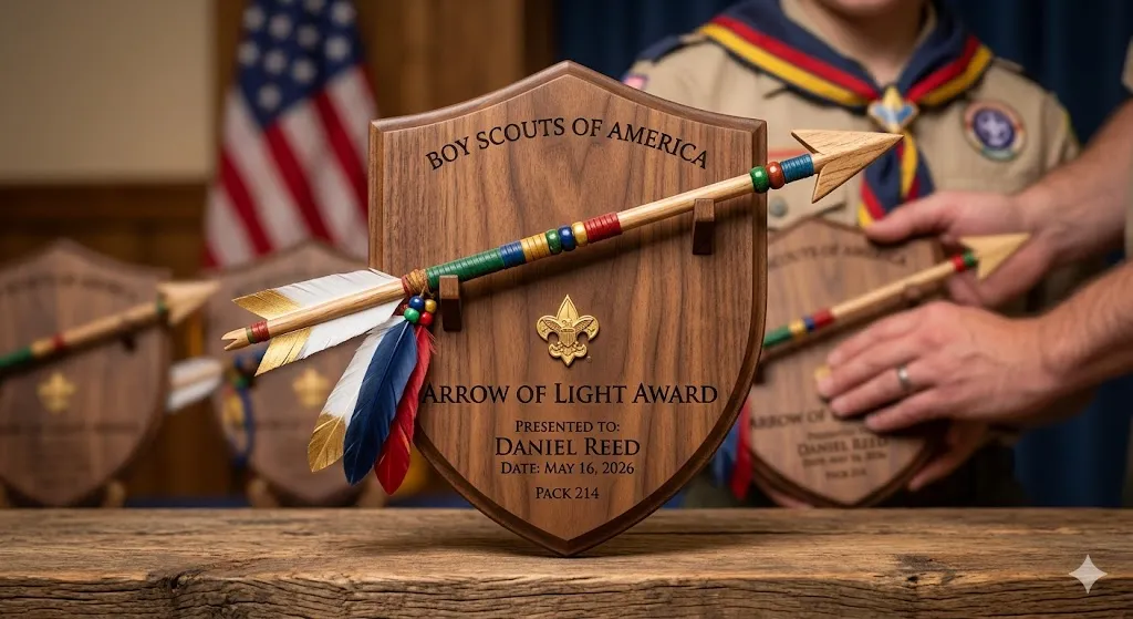 The Arrow of Light Plaque: A Legacy of Achievement