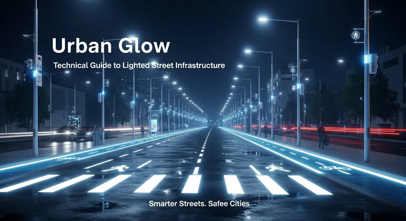 Urban Glow: Technical Guide to Lighted Street Infrastructure 
