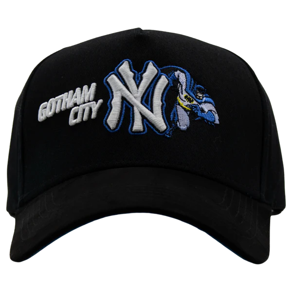 0489FEE8-9CA8-4F76-96FF-97CF97D37AA5.webp Gorra Dandy Yankees Hat Gotham City Negra - Image 1