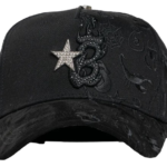 Barbas Hats B-Star Graffiti black snapback cap