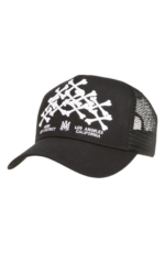 Stacked Bones Logo Adjustable Trucker Hat